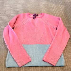 Aqua girls sweater